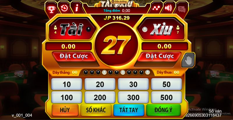 Tài xỉu đã trở thành một trong những tựa game đỏ đen phổ biến